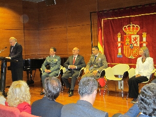 El ministro Jorge Fernández en un momento de su intervención